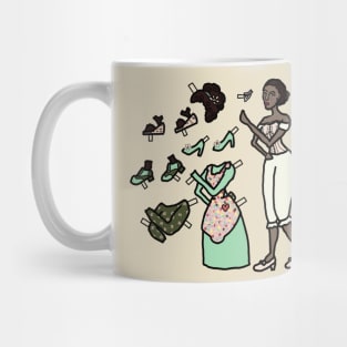 Paper Doll Pieces - Flower of New Orleans Mug